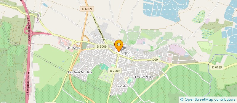 localisation de l'entreprise MADAME ANNICK VITRY à SIGEAN