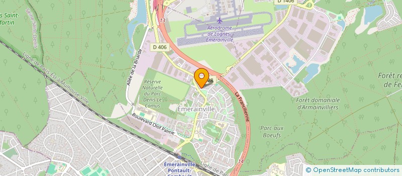 localisation de l'entreprise MADAME ANNICK WACKENTHALER  EMERAINVILLE