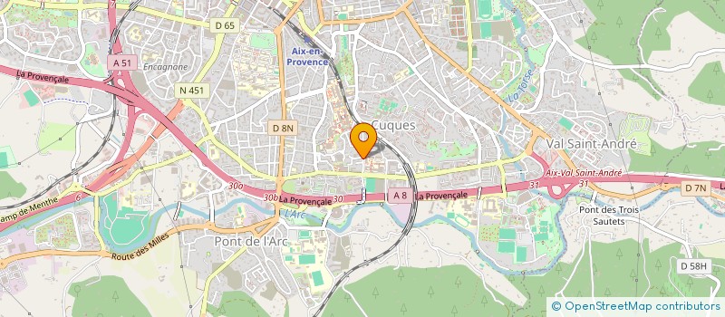 localisation de l'entreprise MADAME ANNICK WEILL à AIX-EN-PROVENCE