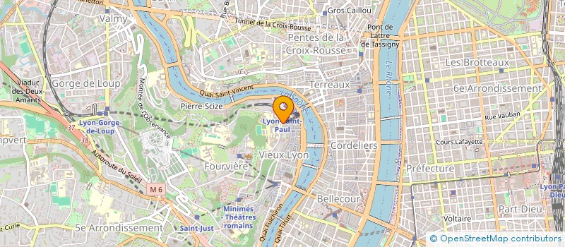 localisation de l'entreprise MADAME ANNICK YAO DASSOUNMA  LYON