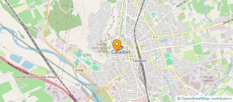 localisation de l'entreprise MADAME ANNICK ZACHARJUSZ  CAVAILLON