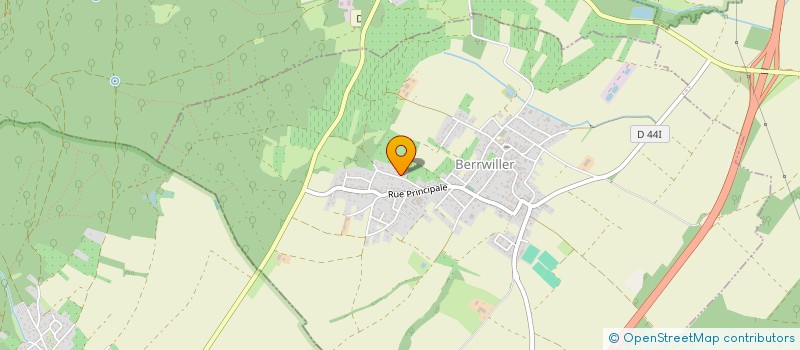 localisation de l'entreprise MADAME ANNICK ZIMMERMANN  BERRWILLER