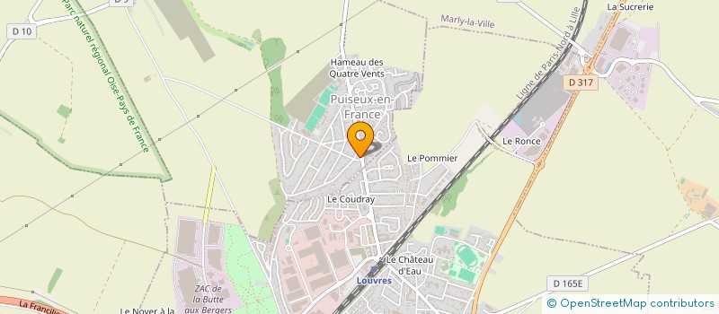 localisation de l'entreprise MADAME ANNICQ LINGE à PUISEUX-EN-FRANCE
