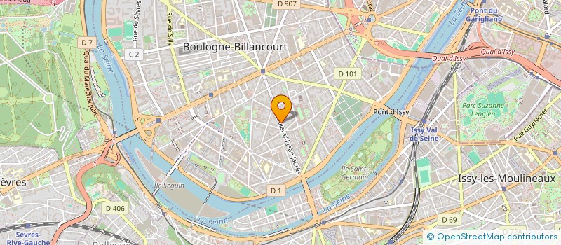 localisation de l'entreprise MADAME ANNIE ABBOU à BOULOGNE-BILLANCOURT