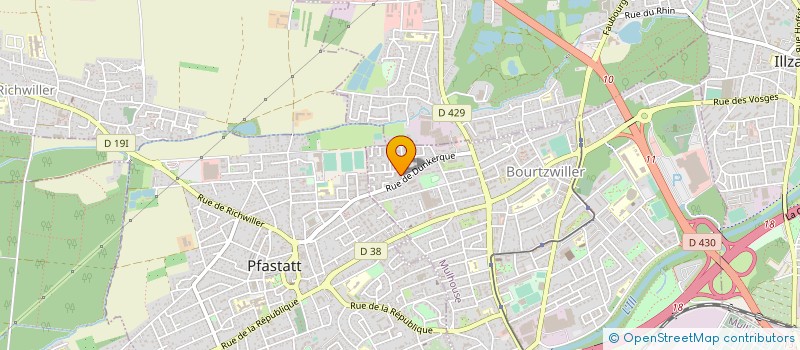 localisation de l'entreprise MADAME ANNIE ABENDANG ELLA  SOULTZ-HAUT-RHIN