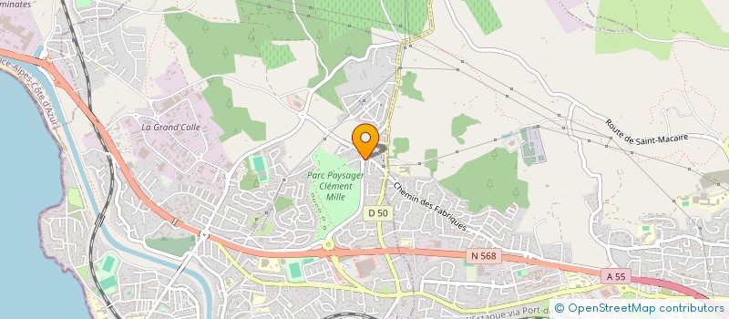 localisation de l'entreprise MADAME ANNIE ADAM  PORT-DE-BOUC