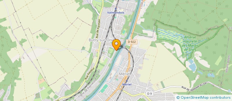 localisation de l'entreprise MADAME ANNIE ALLAL  BUTRY-SUR-OISE