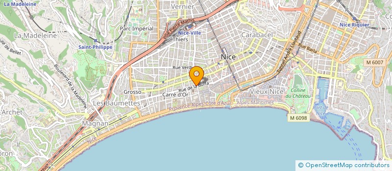localisation de l'entreprise MADAME ANNIE ALLAVENA à NICE