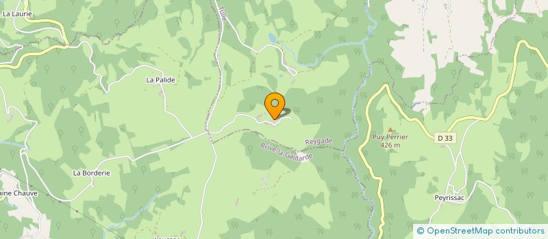 localisation de l'entreprise MADAME ANNIE ALRIVIE  REYGADE