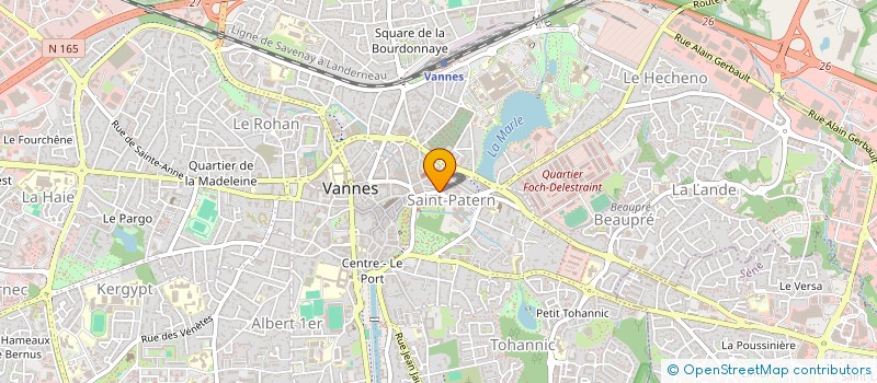localisation de l'entreprise MADAME ANNIE ANGER à VANNES