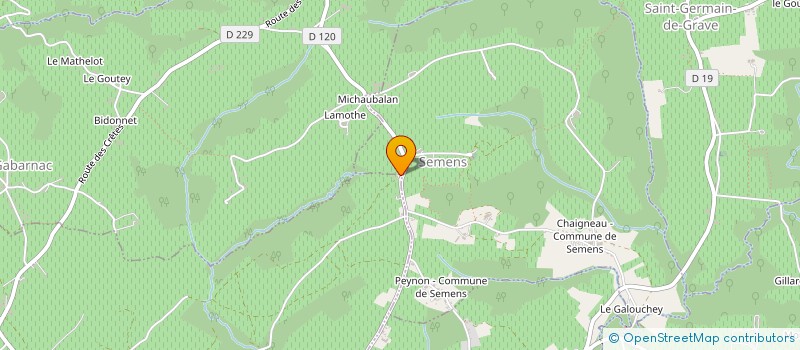 localisation de l'entreprise MADAME ANNIE ARNAUD  SEMENS