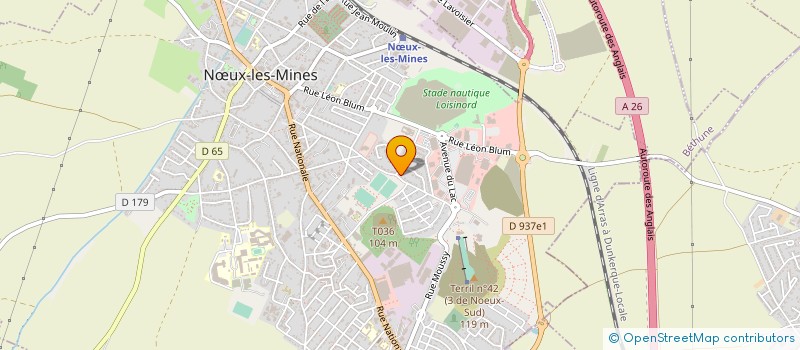 localisation de l'entreprise MADAME ANNIE AYROLE à NŒUX-LES-MINES