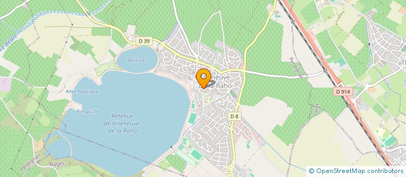 localisation de l'entreprise MADAME ANNIE BAILLY à VILLENEUVE-DE-LA-RAHO