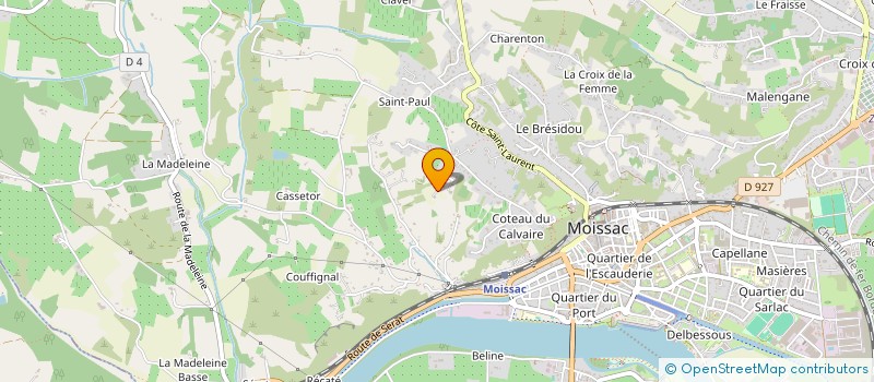 localisation de l'entreprise MADAME ANNIE BARBAROU à MOISSAC