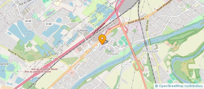 localisation de l'entreprise MADAME ANNIE BARECKI  ROQUES