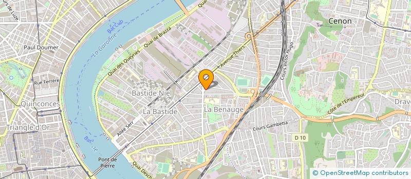 localisation de l'entreprise MADAME ANNIE BARRABES à BORDEAUX