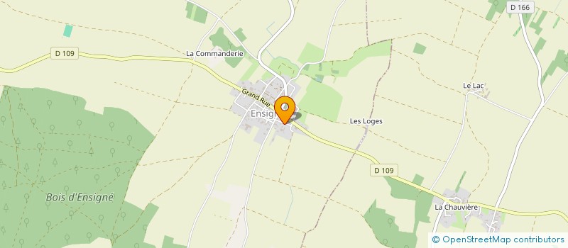 localisation de l'entreprise MADAME ANNIE BEGUIN à ENSIGNE