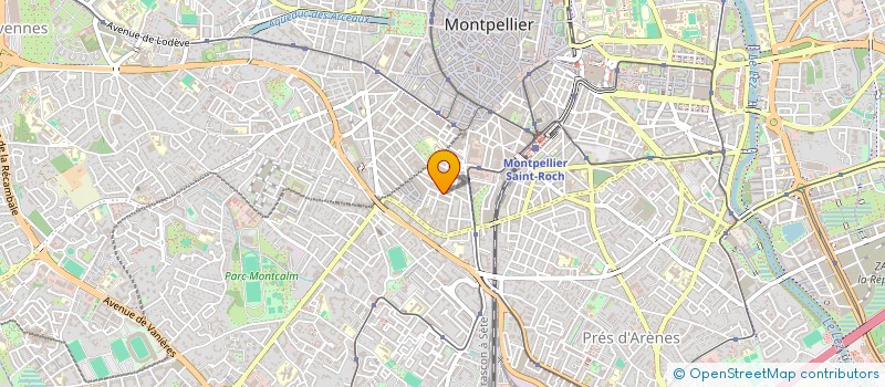 localisation de l'entreprise MADAME ANNIE BELLADEN à MONTPELLIER