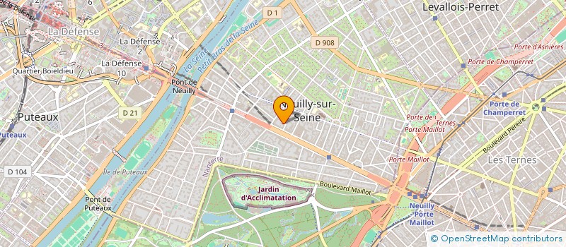 localisation de l'entreprise MADAME ANNIE BENOLIEL à NEUILLY-SUR-SEINE