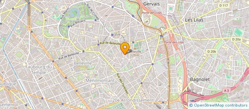 localisation de l'entreprise MADAME ANNIE BENZEND  PARIS