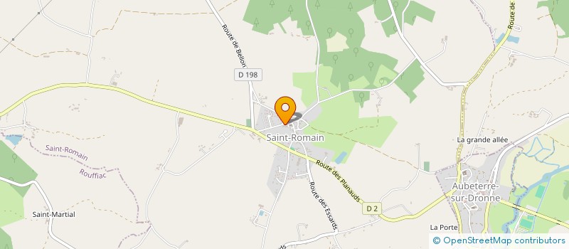 localisation de l'entreprise MADAME ANNIE BERGER  SAINT-ROMAIN