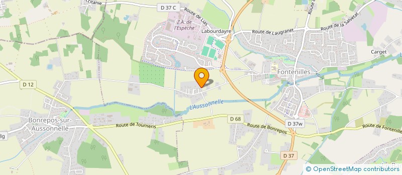 localisation de l'entreprise MADAME ANNIE BERTY  CAMBERNARD