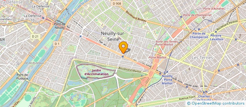 localisation de l'entreprise MADAME ANNIE BESELGA RAPOSO à NEUILLY-SUR-SEINE
