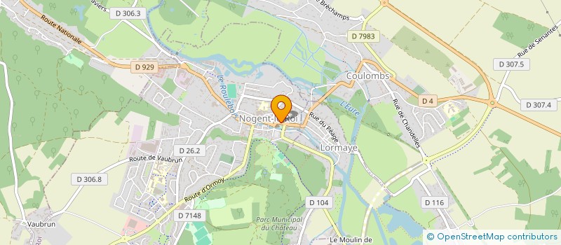 localisation de l'entreprise MADAME ANNIE BEZARD à NOGENT-LE-ROI