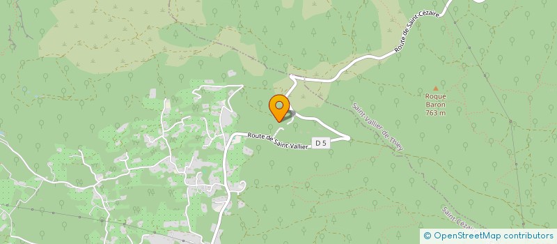 localisation de l'entreprise MADAME ANNIE BINAN à SAINT-CEZAIRE-SUR-SIAGNE
