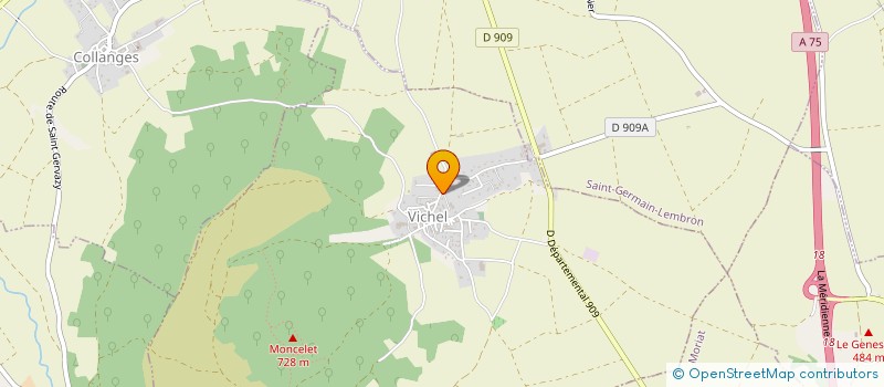 localisation de l'entreprise MADAME ANNIE BINET à DAUZAT-SUR-VODABLE