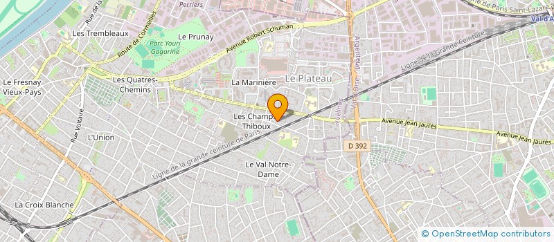 localisation de l'entreprise MADAME ANNIE BIR à SARTROUVILLE