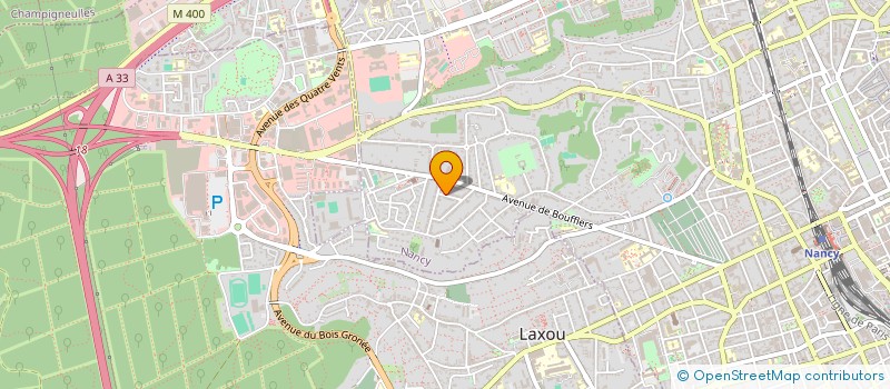 localisation de l'entreprise MADAME ANNIE BLOSSE  NANCY