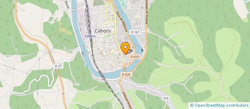 localisation de l'entreprise MADAME ANNIE BORDES  CAHORS