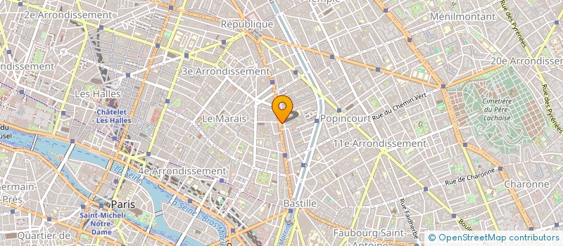 localisation de l'entreprise MADAME ANNIE BORDEZ  PARIS