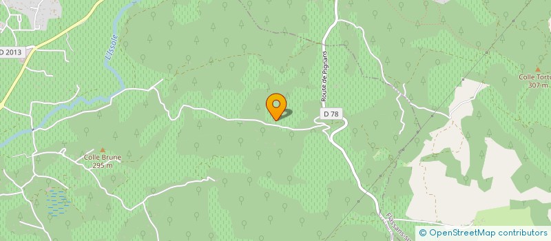 localisation de l'entreprise MADAME ANNIE BORTOLOTTI  BESSE-SUR-ISSOLE