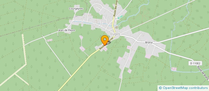 localisation de l'entreprise MADAME ANNIE BOUCHARDON  LUGOS