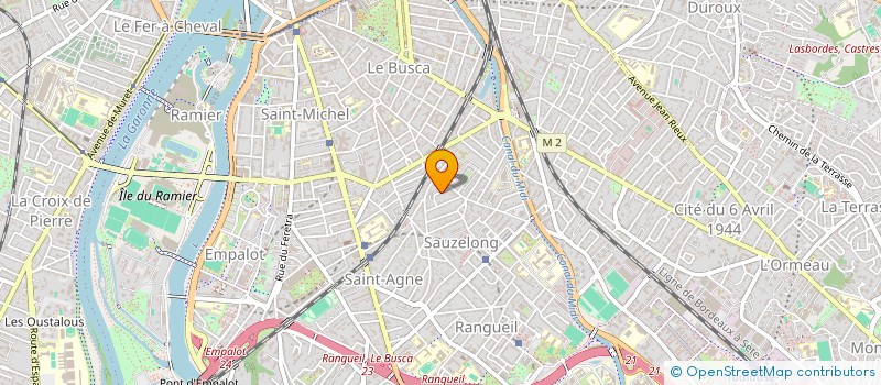 localisation de l'entreprise MADAME ANNIE BOURDETTE à TOULOUSE