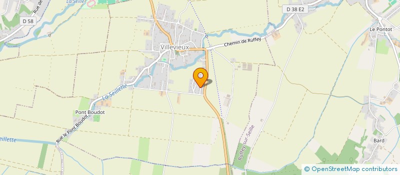 localisation de l'entreprise MADAME ANNIE BOURGEOIS  VILLEVIEUX