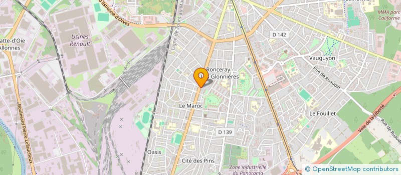 localisation de l'entreprise MADAME ANNIE BOUSSARD à LE MANS
