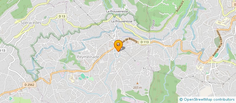 localisation de l'entreprise MADAME ANNIE BOUVAINE  PEYMEINADE