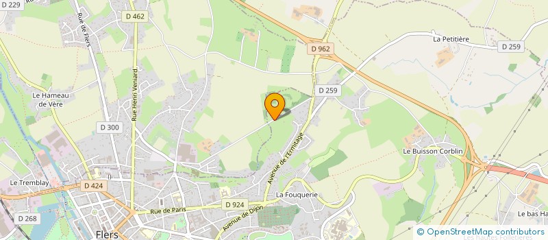 localisation de l'entreprise MADAME ANNIE BOUVET à FLERS