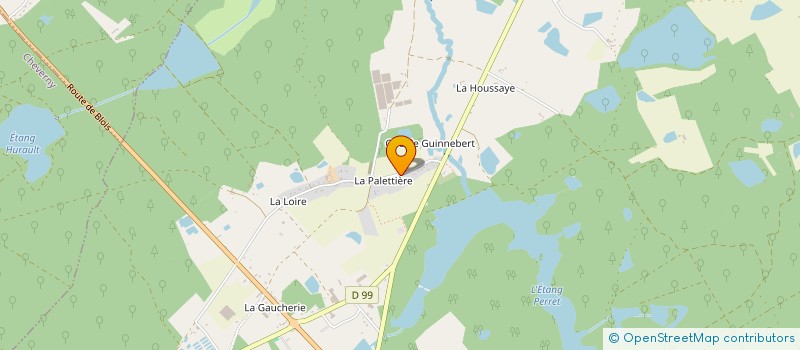 localisation de l'entreprise MADAME ANNIE BRAULT  FONTAINES-EN-SOLOGNE