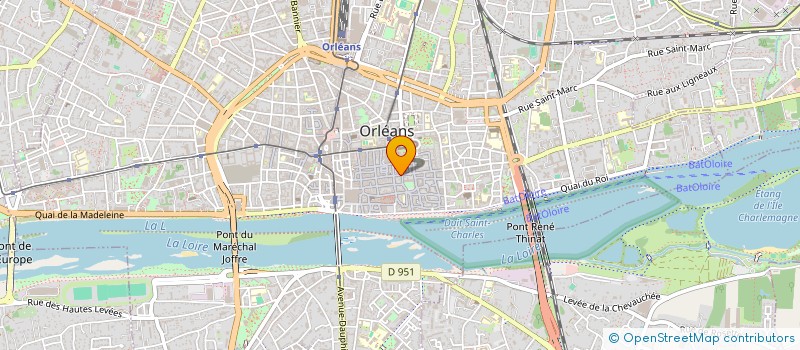 localisation de l'entreprise MADAME ANNIE BRETON à ORLEANS