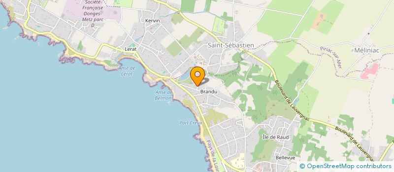 localisation de l'entreprise MADAME ANNIE BRIDONNEAU  LA TURBALLE