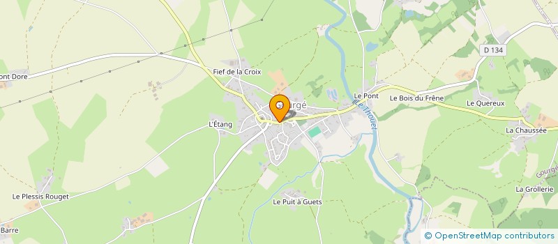 localisation de l'entreprise MADAME ANNIE BROSSEAU à LA PEYRATTE