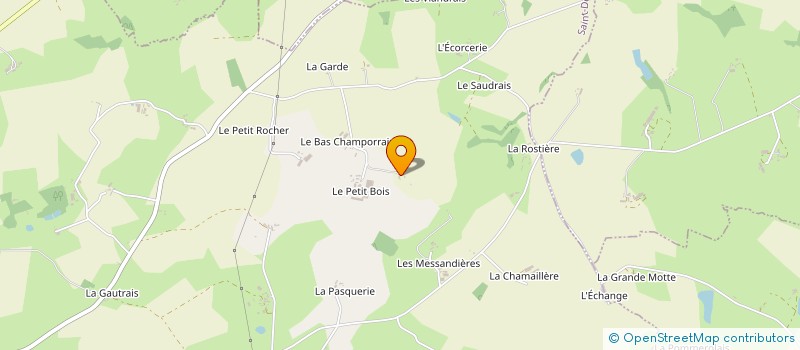 localisation de l'entreprise MADAME ANNIE BUFFET à SAINT-PIERRE-DES-LANDES