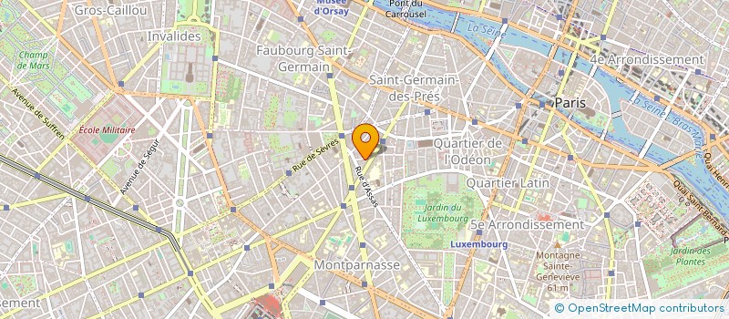 localisation de l'entreprise MADAME ANNIE BUZZI  PARIS