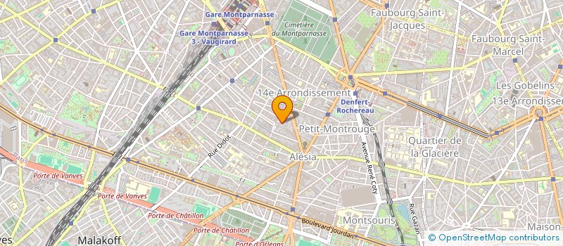 localisation de l'entreprise MADAME ANNIE CALEK  PARIS