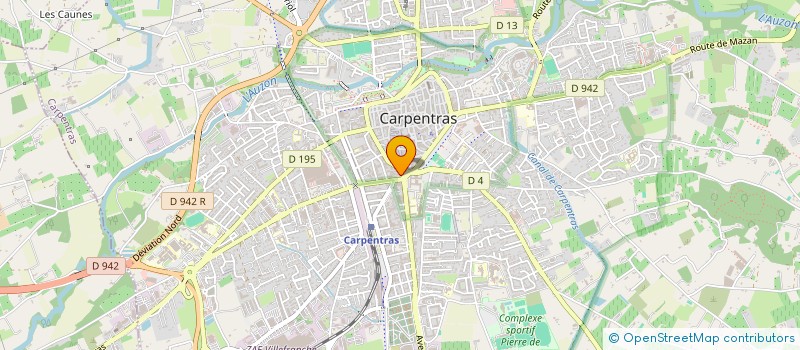 localisation de l'entreprise MADAME ANNIE CAPPELETTI à CARPENTRAS