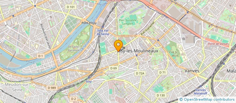 localisation de l'entreprise MADAME ANNIE CARO à ISSY-LES-MOULINEAUX